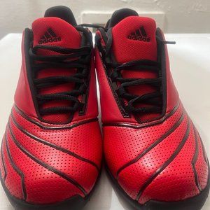 Adidas T-Mac 2 Restomod Basketball Shoes GY2135 Red & Black Men's 9 1/2